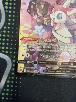 Sylveon V TG14/TG30 Swsh09 Brilliant Stars Trainer Gallery Full Art 2022 Pokemon - Image 5