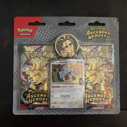 7 - Pokemon Mega Evolution Ascended Heroes 2 Packs Promo Erika Tangela & Larry’s - Image 4