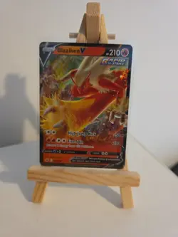 Blaziken V 2021 Pokemon Sword & Shield Chilling Reign #20 Ultra Rare Holo NM - Image 1