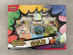 Pokemon TCG Ascended Heroes Deluxe Pin Collection Box, New, Factory Sealed. - Image 1