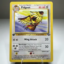 Pidgeot 24/64 1st Edition Jungle Pokemon Rare HP - Image 1