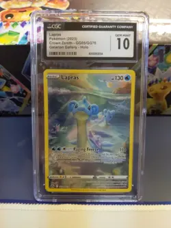 Lapras GG05/GG70 2023 Crown Zenith Galarian Gallery - Pokemon CGC 10 GEM MINT 🌟 - Image 1