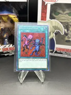 Yugioh Delinquent Duo LCKC-EN101 Secret Rare 1st Ed NM - Image 2