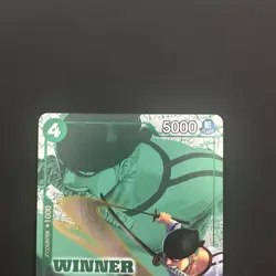 One Piece Card Game Roronoa Zoro Winner Promo Foil EB02-019 Near Mint - Read - Image 2