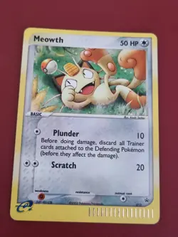 Pokemon Meowth Holo 013 Black Star Promo Card - Image 1