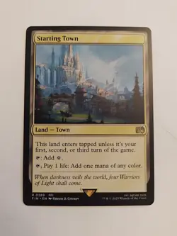 Starting Town Final Fantasy Regular Card 289 Near Mint - Image 1