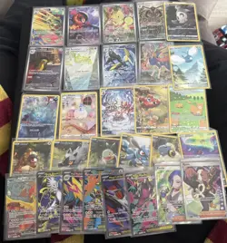 Pokemon card bundle 29 card AR, GG, TG and full art cards - Image 1