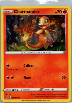 Charmander - Promo Holo SWSH: Sword & Shield Promo Cards SWSH092 - Image 1