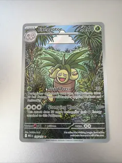 Pokemon TCG Exeggutor Mega Evolutions Holo Card #135/132 Illustration Rare - Image 1