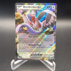 Bombirdier EX 156/182 - Paradox Rift - Pokemon Card - Near Mint - Image 1