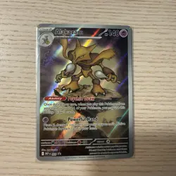 Pokemon Alakazam TCG Mega Evolution Promo Card ETB 009 - Image 1