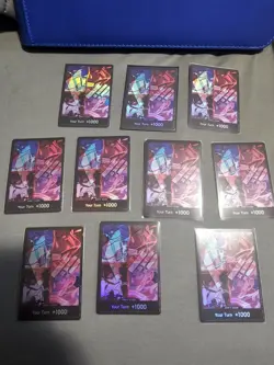 One Piece English 2nd Anniversary Set - English - Full 18 Card Set - Mint - Image 3
