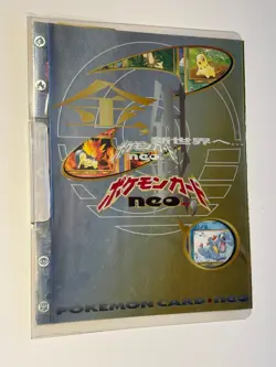 1999 Pokemon Japanese Neo Genesis Series 1 Promo 9-card Set Binder Complete - Image 1