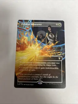 Flawless Maneuver Borderless Nonfoil Card #0692 MTG LP - Image 1