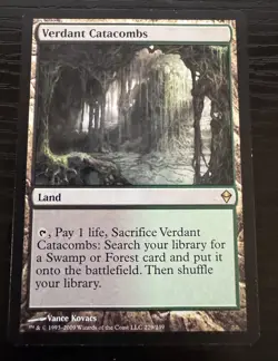 Verdant Catacombs - Zendikar Magic the Gathering MTG - Image 1