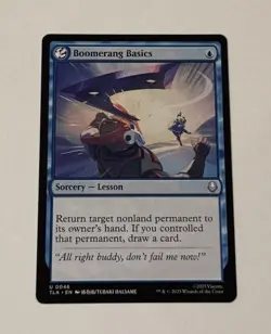 MTG Boomerang Basics - Avatar: The Last Airbender NM - Image 1