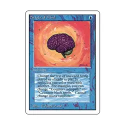 WOTC MtG Unlimited Sleight of Mind (R) Fair - Image 1