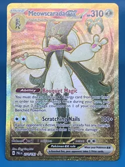 Pokemon Paldea Evolved -MEOWSCARADA EX - HYPER RARE - Holo 271/193 Nm-Mt - Image 1