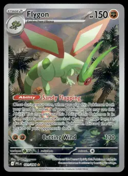 Pokemon Cards Flygon 101/094 Phantasmal Flames Illustration Rare NM *8 - Image 1