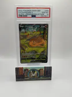 Pokemon TCG Charizard V SWSH260 Promo Ultra Premium Collection PSA 10 GEM MT - Image 1