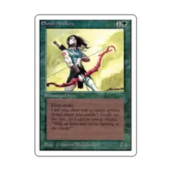 WOTC MtG Unlimited Elvish Archers (R) Fair - Image 1