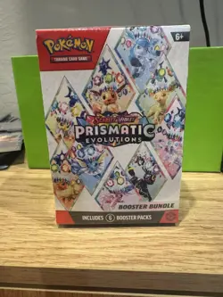 Pokemon TCG: Prismatic Evolutions Booster Bundle (6pks) Factory Sealed - Image 1