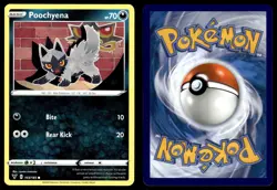 Poochyena 103/185 Common Vivid Voltage Pokemon NM/M - Image 3