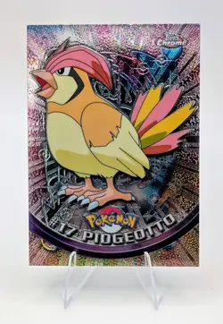 2000 Topps Chrome Pokemon: Pidgeotto #17 - NM - Image 1