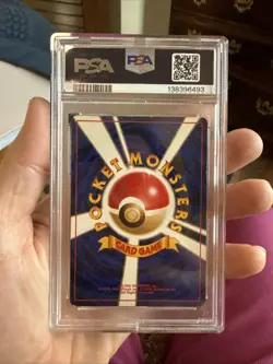 1998 Pokemon TCG Brocks Ninetails Holo Rare Gym Challenge #038 Japanese PSA 6 - Image 2