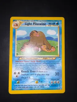 Pokemon Light Piloswine 26/105 Rara | Neo Destiny ENG - Image 1