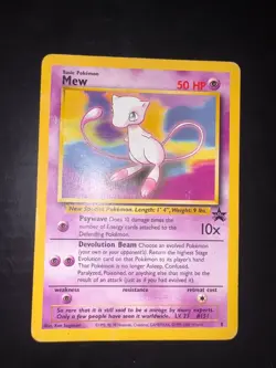 Carta Pokemon Mew 8 Set Black Star Promo Eng - Image 2