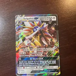 Pokemon TCG Solgaleo GX 89/149 Sun & Moon Base Set 2016, Ultra Rare, Near Mint - Image 1