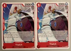 One Piece TCG - Thatch - ST15-004 - Starter Deck 15: RED Edward Newgate - Image 1