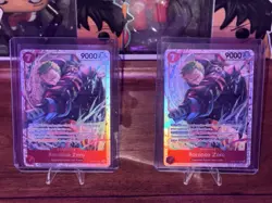 One Piece EB04-007 Roronoa Zoro SR English Near Mint (x2) - Image 1