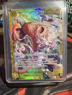 Monkey D. Luffy OP15 EB04-061 SEC ONE PIECE TCG ENGLISH NM - Image 1