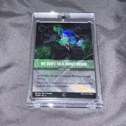 We Don't Talk About Bruno Enchanted 213/204 Ursula's Return Holo Disney Lorcana - Image 1