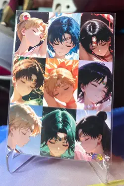 Sailor Moon Transformation (Sailor Venus) Full Art ACG Waifu Anime Card - Image 2
