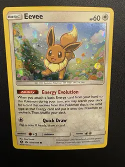 Eevee - (Cosmos Holo) 101a/149 Miscellaneous Cards & Products Alternate Art Holo - Image 1