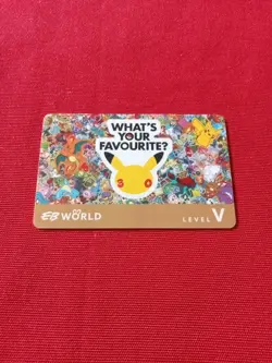 EB Games EB WORLD Level V Eevee Membership Card 2026 Edition - Image 1