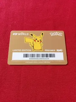 EB Games EB WORLD Level V Eevee Membership Card 2026 Edition - Image 2
