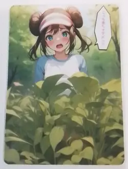 Rosa Pokemon Lewd Anime Doujin Waifu Card AGC CCG - Image 1