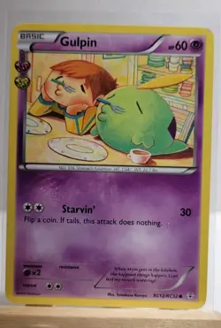 Pokemon Card Gulpin RC12/RC32 Generations Radiant Collection Non Holo - Image 1