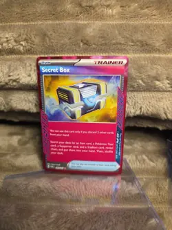 Secret Box 163/167 Twilight Masquerade Pokemon Card NM Pack Fresh - Image 1