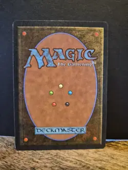 Wizards Mountain Arabian Nights Land Red Douglas Shuler MTG Excellent - Image 4