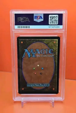 🔵🔵🔵 1996 Magic The Gathering MYSTICAL TUTOR MIRAGE PSA 8 🔵🔵🔵 - Image 2