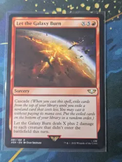MTG Let the Galaxy Burn - NM - Warhammer 40k - Image 1