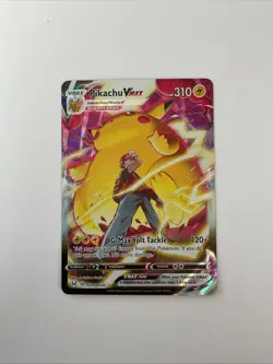Pokemon TCG Pikachu VMAX TG17/TG30 NM Trainer Art Lost Origin - Image 1