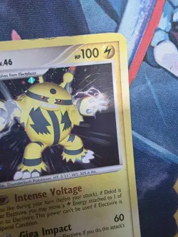 ELECTIVIRE LV.46 - 3/130 - DIAMOND&PEARL - HOLO RARE - POKEMON CARD - Image 3
