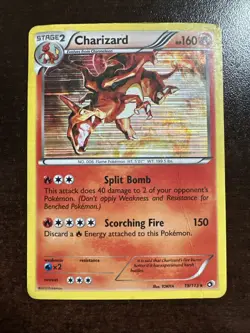 Charizard 19/113 Pokemon Legendary Treasures DMG - Image 1