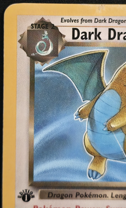 Dark Dragonite 22/82 1st Edition Pokemon Team Rocket MP - Image 3